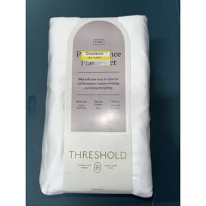 Threshold 400 Thread Count Performance Flat‎ Sheet White King